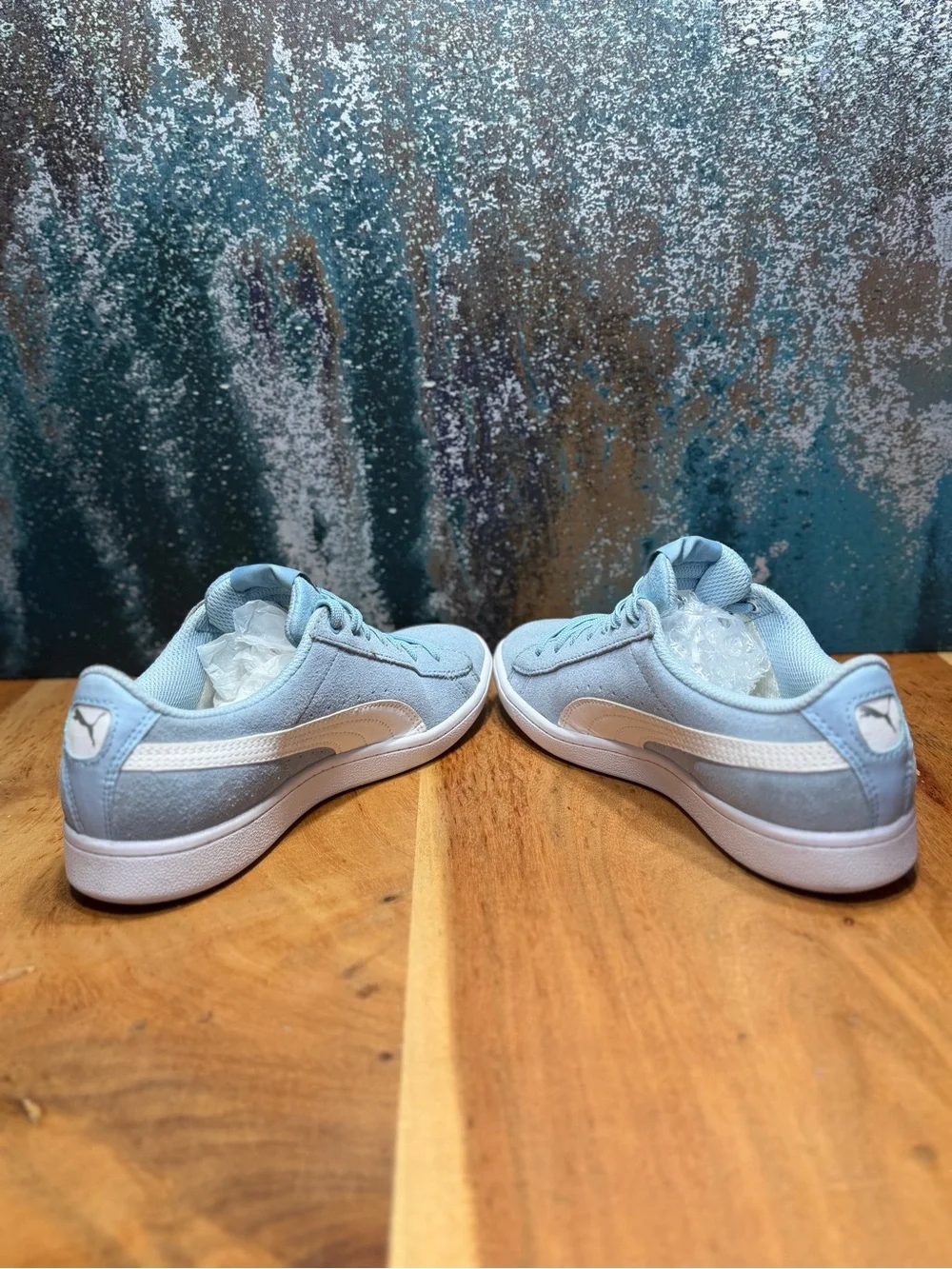 PUMA Minimalist Vikky V3 Suede Sneakers Nitro Blue Women’s Size 6.5